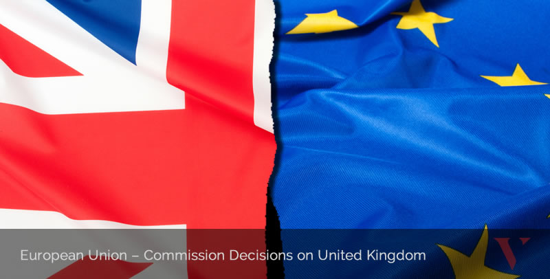 European Union – Commission Decisions on United Kingdom