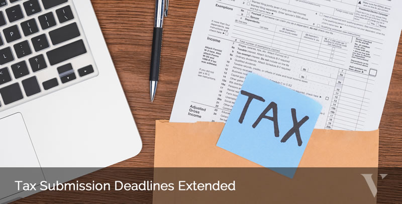 Tax Submission Deadlines Extended